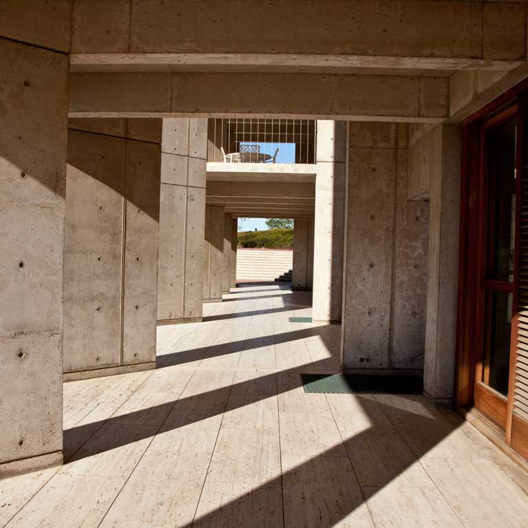 Salk Courtyard