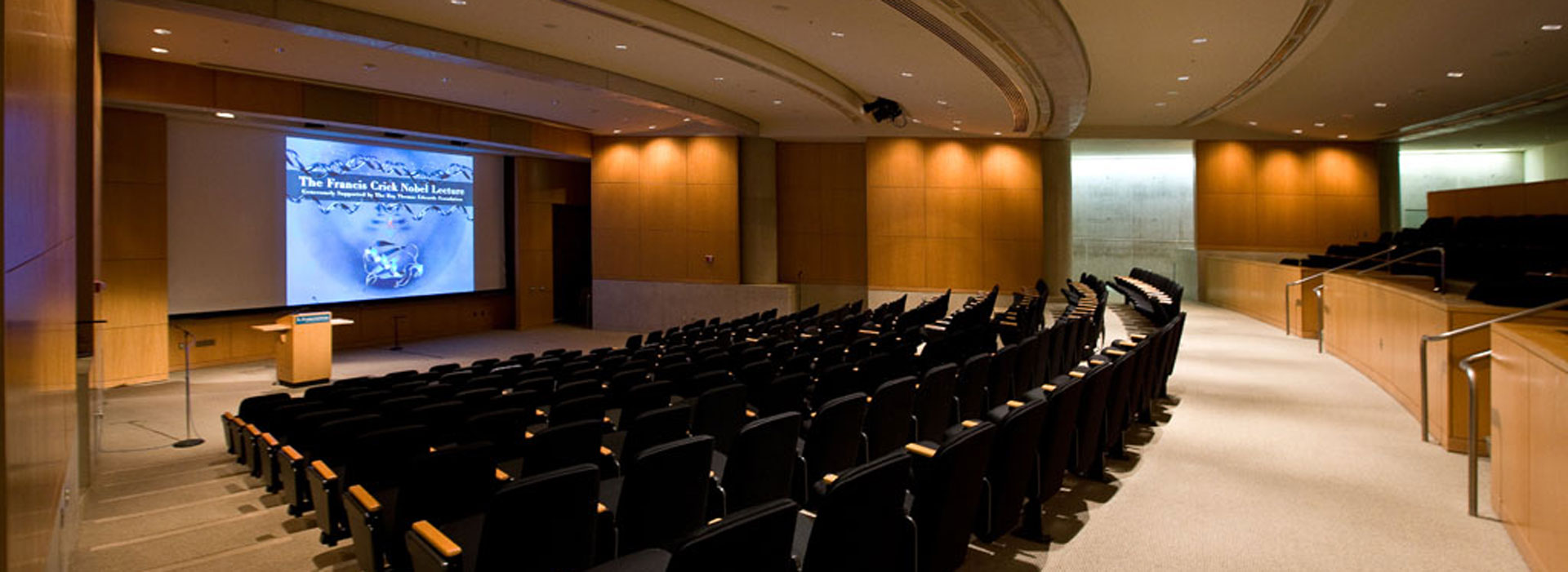 Salk Institute Conrad T. Prebys Auditorium