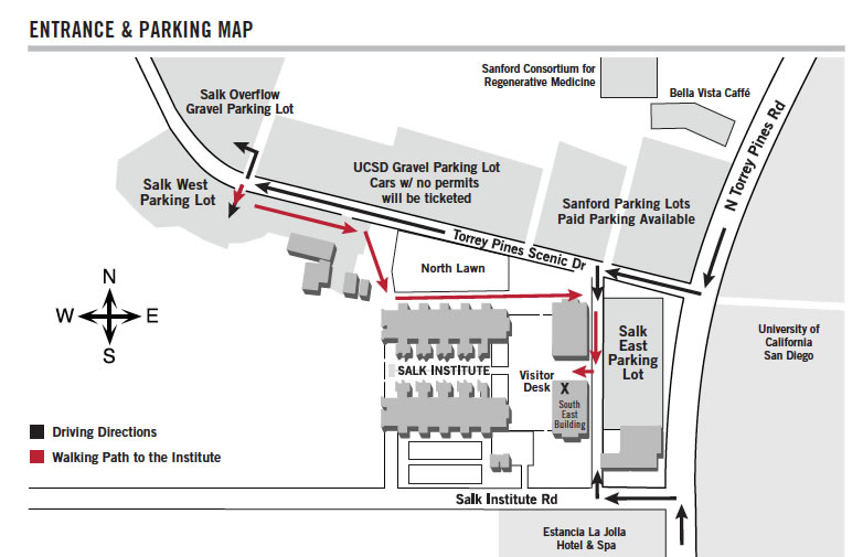 plan salk institute for biological studies meeting center …