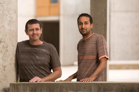 From left: Adam Conn and Saket Navlakha