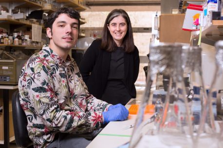 From left: Matthew Boisvert and Nicola Allen