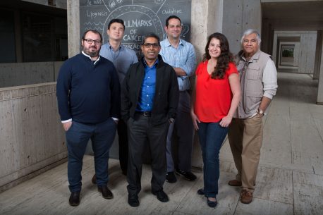 From left: Gabriele Sulli, Matthew Kolar, Satchidananda Panda, Alan Saghatelian, Amy Rommel and Inder Verma