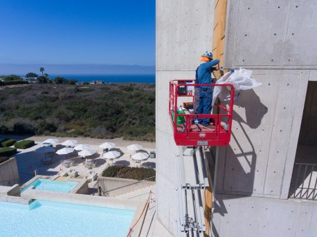 salk institute concrete conservation