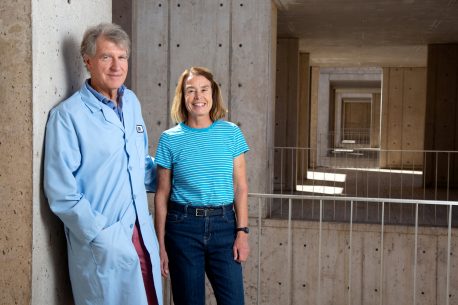 From left: Dave Schubert and Pam Maher