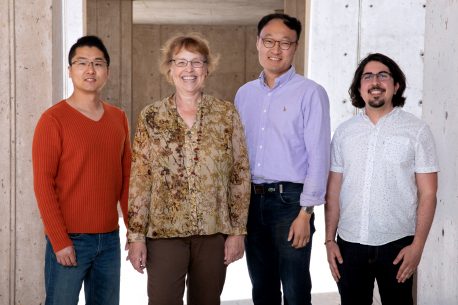 From Left: Seongjae Kim, Katherine A. Jones, Seung H. Choi and Thomas F. Martinez.