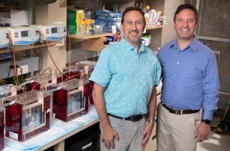 From left: Reuben Shaw and Pablo Hollstein