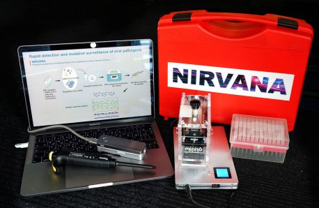 El kit de prueba de campo NIRVANA