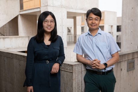 Desde la izquierda: Shijia Liu y Sung Han