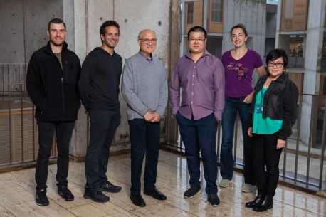 From left: Sammy Weiser Novak, Uri Manor, Geoffrey Wahl, Zhibo Ma, Nikki Lytle and Cynthia Ramos. 