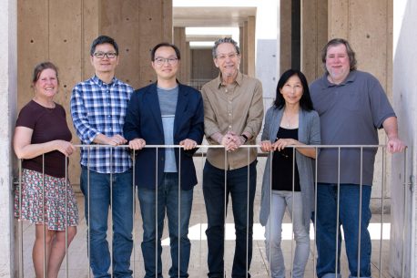 From left: Annette Atkins, Weiwei Fan, Tae Gyu Oh, Ronald Evans, Ruth Yu and Michael Downes