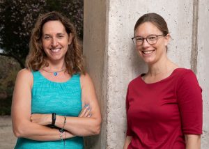 From left: Susan Kaech and Anna-Maria Globig.