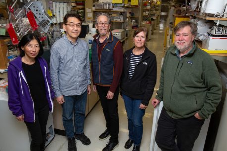 From left: Ruth Yu, Suk-Hyun Hong, Ronald Evans, Annette Atkins, and Michael Downes.