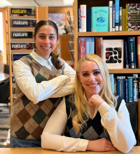 From left: Karina Sanchez and Janelle Ayres.