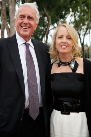 Harvey and Sheryl White attending Symphony at Salk in 2012.