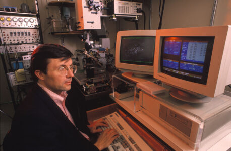 Terrence Sejnowski (shown here in 2003) is being recognized for his pioneering work in computer science and artificial intelligence with an inaugural World Digital Technology Academy Scientific Breakthrough Award.