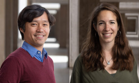 Kenta Asahina and Valentina Fajner Kenta Asahina (left) and Valentina Fajner (right) developed genetic tools to isolate individual neuron types in a fruit fly brain and uncovered their surprisingly different functions, providing a roadmap for understanding equivalent human brain signals.